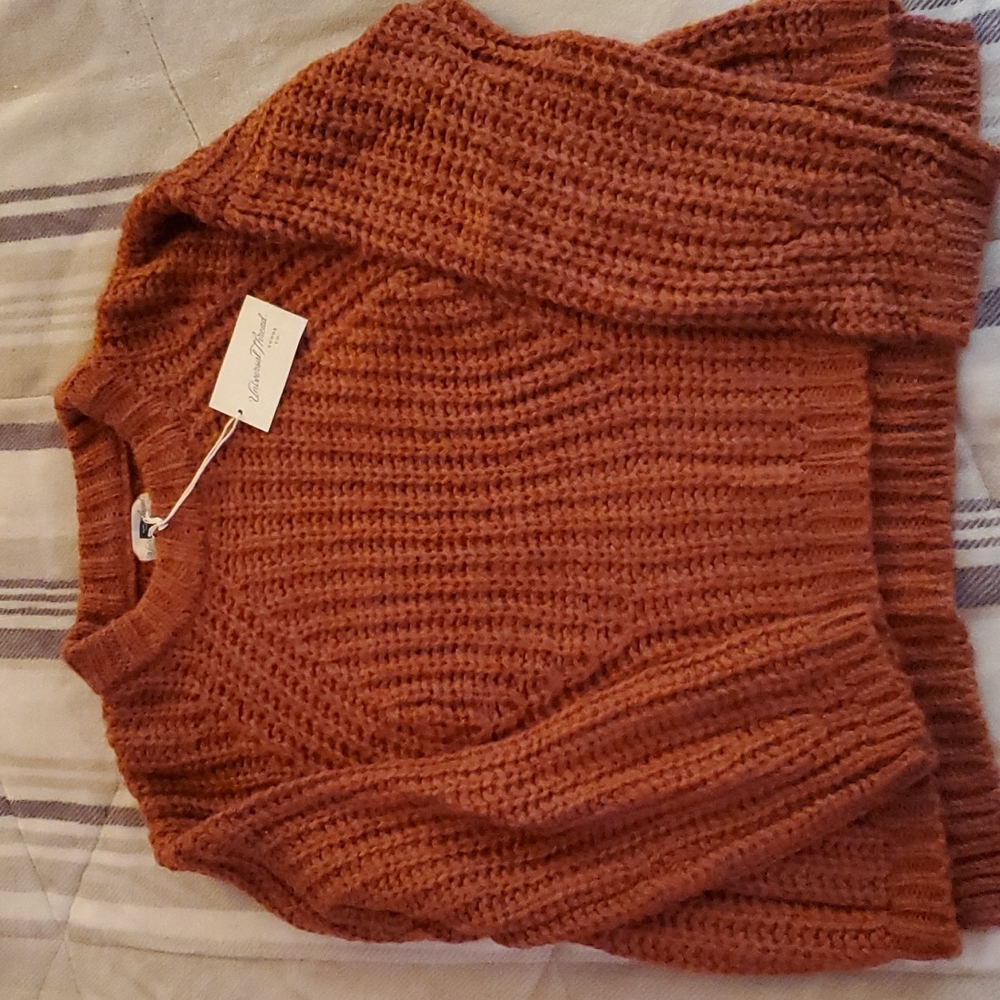 Orange Sweater